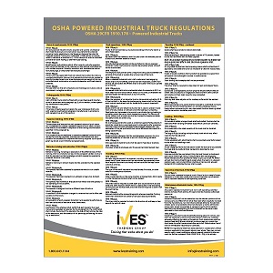 Poster - OSHA PIT Regulations