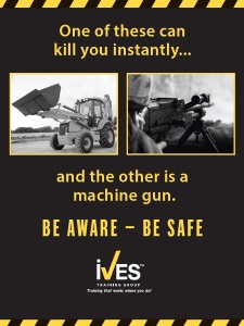 Safety Poster - Loader Backhoe image