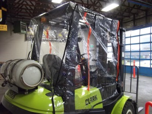 Atrium Full Forklift Enclosure 6,000-12,000 lbs image